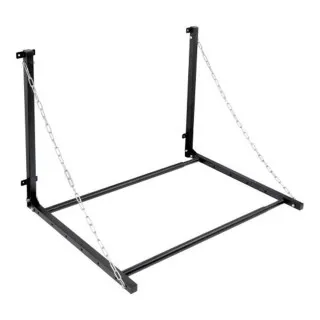 ZIDNI NOSAČ GUMA SET 4KOM SA TIPLOVIMA (PODESIVA ŠIRINA 90-130CM,MAX TEŽINA 90KG) 