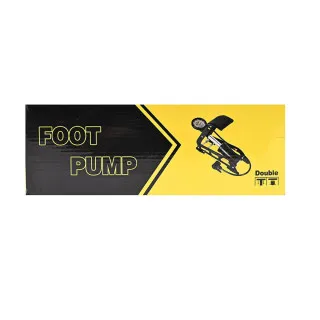 NOŽNA PUMPA SA MANOMETROM 1 CILINDAR 5.5x11cm 160PSI (11 BAR) 