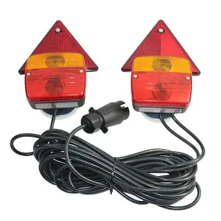 ŠTOP LAMPE ZA AUTO PRIKOLICE SA KATADIOPTERIMA KOMPLETAN SET 