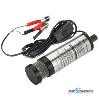 ELEKTRIČNA PUMPA ZA ISTAKANJE TEČNOSTI Fi38MM,24V SA SITOM 