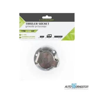 KONEKTOR UTIČNICA 7 PINOVA ALUMINIJUMSKI 