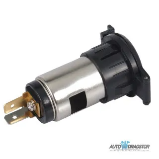 KONEKTOR UTIČNICA EURO 12V SA POKLOPCEM 