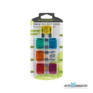 SET OSIGURACA MAXI 7 kom 20A - 1kom 30A - 1kom 40A - 1kom 50A - 1kom 60A - 1kom 80A - 1kom 100A - 1k 