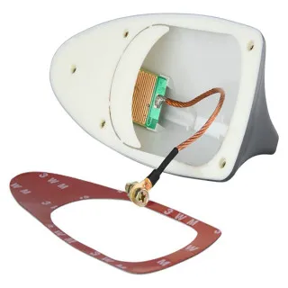 KROVNA ANTENA SHARK ZA RADIO GRAFITNA 