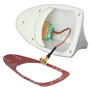 KROVNA ANTENA SHARK ZA RADIO SREBRNA 