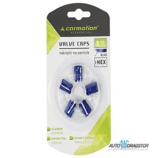 KAPICE VENTILA ALUMINIJUMSKE 5KOM PLAVE 