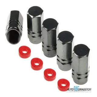 KAPICE VENTILA ALUMINIJUMSKE 5KOM TAMNO SIVE 