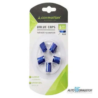 KAPICE VENTILA ALUMINIJUMSKE 5KOM PLAVE 