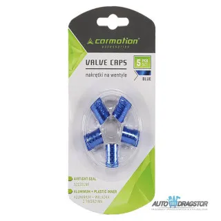 KAPICE VENTILA ALUMINIJUMSKE 5KOM PLAVE 