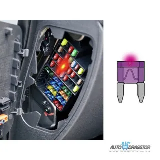 SET OSIGURAČA 10/1 MINI SA LED INDIKATOROM 5A - 1 kom 7.5A - 1 kom 10A - 2 kom 15A - 2 kom 20A - 2 k 