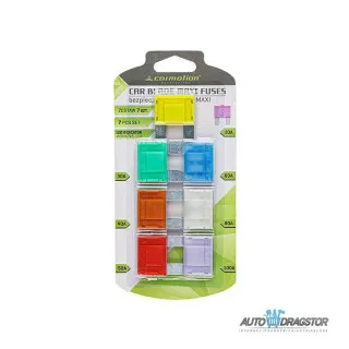 SET OSIGURACA MAXI 7 kom SA LED INDIKATOROM 20A - 1kom 30A - 1kom 40A - 1kom 50A - 1kom 60A - 1kom 8 