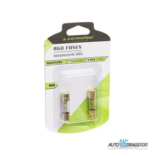 STAKLENI OSIGURAČ AGU 10.3x38MM 60A 2KOM 