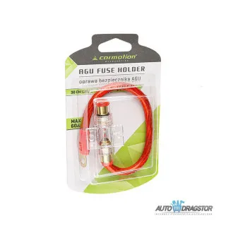 AGU STAKLENO KUĆIŠTE OSIGURAČA SA KABLOM OD 30CM/2CM DO 60A 