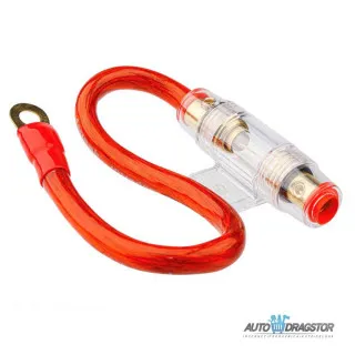 AGU STAKLENO KUĆIŠTE OSIGURAČA SA KABLOM OD 30CM/2CM DO 60A 