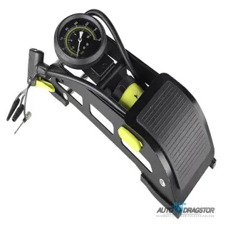 NOŽNA PUMPA SA MANOMETROM 11 BARA/160 PSI 1 CILINDAR 