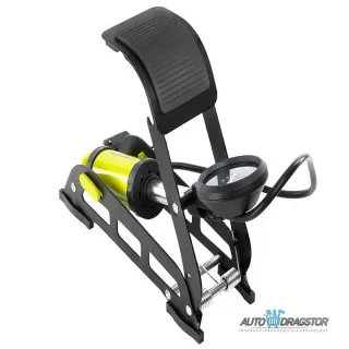 NOŽNA PUMPA SA MANOMETROM 11 BARA/160 PSI 1 CILINDAR 