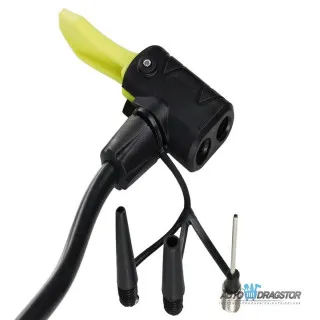 NOŽNA PUMPA SA MANOMETROM 11 BARA/160 PSI 1 CILINDAR 