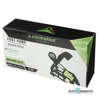 NOŽNA PUMPA SA MANOMETROM 11 BARA/160 PSI 1 CILINDAR 