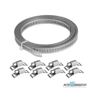 SET ZA IZRADU METALNIH VEZICA ZA KABLOVE 3M/8MM TRAKE+8 ŠELNI 