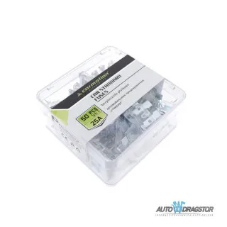 OSIGURAČI 25A 50KOM  PLASTIČNA KUTIJA 