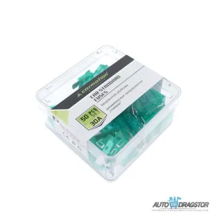 OSIGURAČI 30A 50KOM  PLASTIČNA KUTIJA 