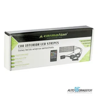 LED TRAKA ZA UNUTRAŠNJE OSVETLJENJE AUTOMOBILA 4KOM 