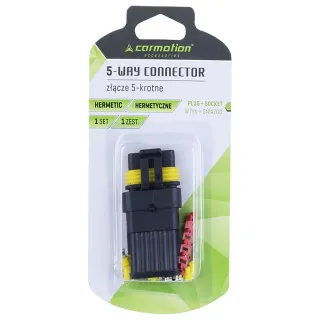 PETOSTRUKI HERMETIČKI KONEKTOR (UTIKAČ+UTIČNICA) 