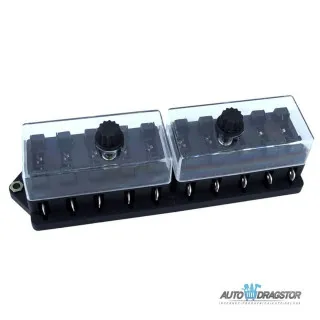 KERAMIČKO KUĆIŠTE OSIGURAČA,10 UTIČNICA 