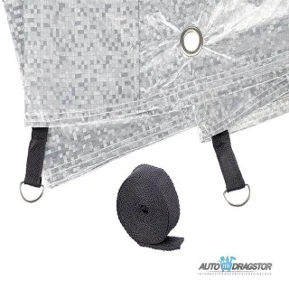 CERADA ZA AUTOMOBIL XL ZA SUV/OFF ROAD 540x175x150CM TROSLOJNA,SA SAJLOM I KATANCEM ZA ZAKLJUČAVANJE 