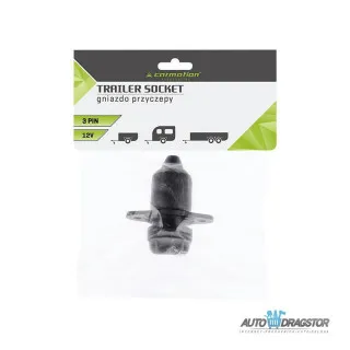 KONEKTOR UTIČNICA 3 PINA 