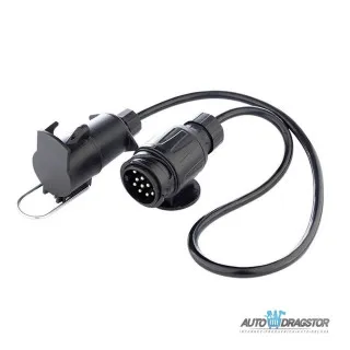 KONEKTOR ADAPTER UTIČNICE 13/7 PINOVA 12V SA KABLOM DUŽINE 0.75M 