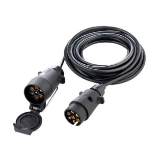 KONEKTOR UTIČNICA 7 PINOVA SA 5M KABLA 