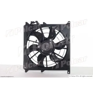 Ventilator hladnjaka sa nosačem BMW 3 (E36), 90-00; Z3 (E36/7/E36/8), 95-03; 