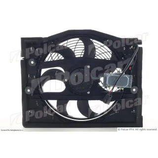Ventilator hladnjaka sa nosačem BMW 3 (E46), 98-06; 
