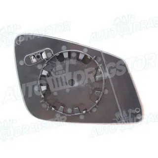Staklo retrovizora sa nosačem BMW 5 (F10/F11), 10-17; 5 GT (F07), 09-17; 6 (F12/F13), 11-18; 6 GC (F06), 12-19; 7 (F01), 08-16; 