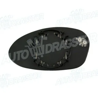 Staklo retrovizora sa nosačem BMW 1 (E81/E82/E87/E88), 04-13; 3 (E46), 98-06; 3 (E90/91/92/93), 04-13; 