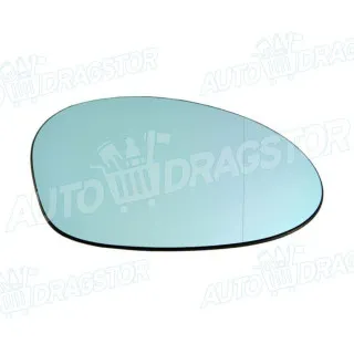 Staklo retrovizora sa nosačem BMW 1 (E81/E82/E87/E88), 04-13; 3 (E46), 98-06; 3 (E90/91/92/93), 04-13; 