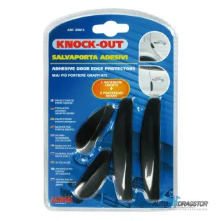 ZAŠTITA VRATA 4KOM CRNA 9.8/5CM 