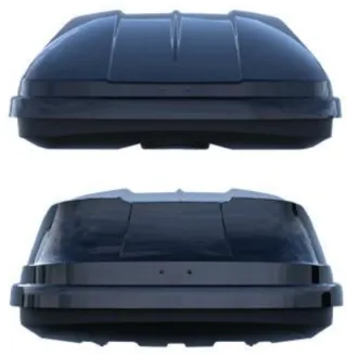 KROVNI KOFER CRNI 480L 139x88x40CM 