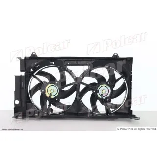 Ventilator hladnjaka sa nosačem CITROËN, PEUGEOT 