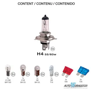 SIJALICA 12V GARNITURA H4 