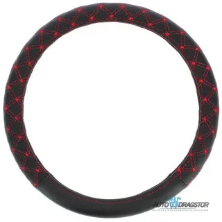 OBLOGA VOLANA 37-38CM CRNA SA CRVENIM KONCEM 