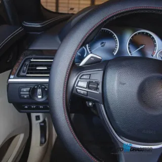 OBLOGA VOLANA 35-36CM CRNA SA CRVENIM KONCEM 