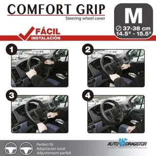 OBLOGA VOLANA 37-39CM CRNA SA CRVENIM KONCEM 