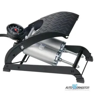 PUMPLA DUPLA NOŽNA SA MANOMETROM DELUXE 