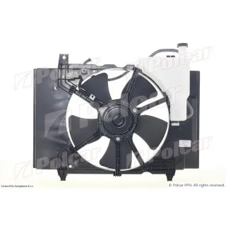 Ventilator hladnjaka sa nosačem NISSAN TIIDA (C11X/SC11X), 07-; 