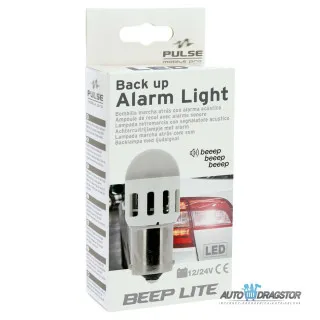 SIJALICA 12/24V P21W/R5W/R10W BA15S SA ZVUČNIM SIGNALOM 