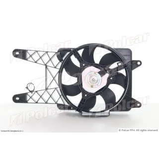 Ventilator hladnjaka sa nosačem FIAT SEICENTO (187), 98-09; 