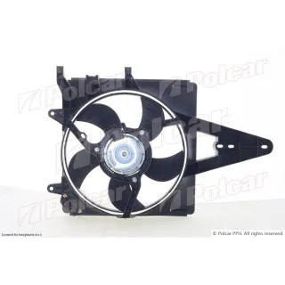 Ventilator hladnjaka sa nosačem FIAT PALIO/WEEKEND (178), 97-04; SIENA (178), 97-02; 