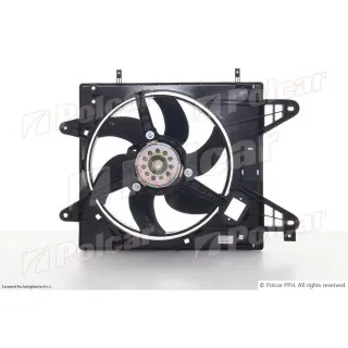Ventilator hladnjaka sa nosačem FIAT BRAVA (182), 95-01; BRAVO (182), 95-01; MAREA (185), 96-02; MULTIPLA (186), 99-10; 